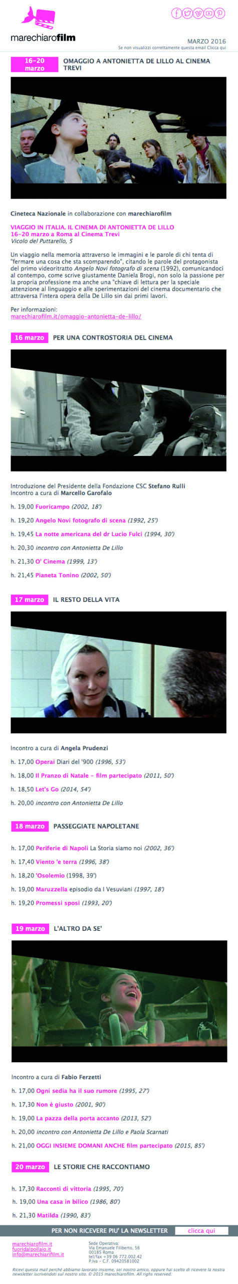 newsletter trevi marzo 2016