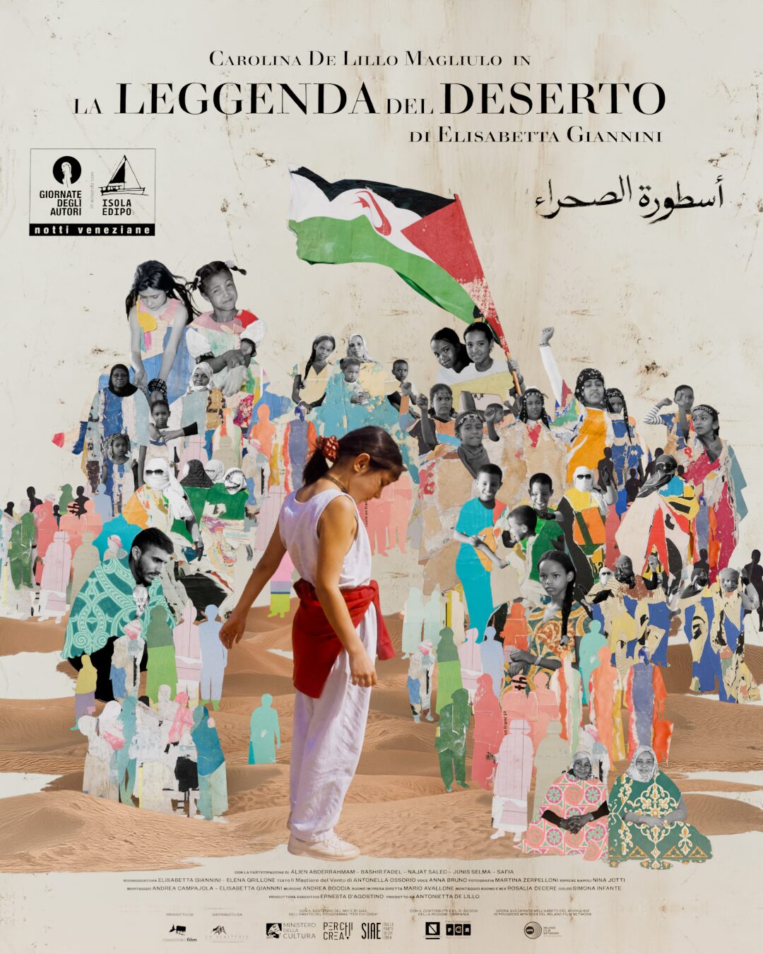Manifesto Leggenda Deserto formato 3/4